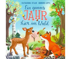 Henrike Lippa K Ein ganzes Jahr hier im Wald: Jahreszeiten-Sammelban (Tascabile)