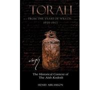 Henry Abramson – Torah from the Years of Wrath 1939-1943 – Tascabile