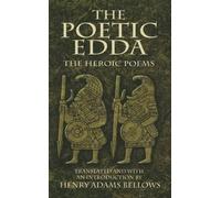 Henry Adams Bellows The Poetic Edda (Tascabile)