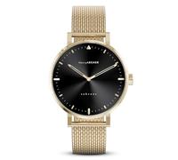 Henry ARCHER SEKVENS Automatico Acciaio Oro Nero Orologio Donna