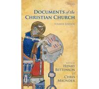 Chris Maunder Documents of the Christian Church (Tascabile)