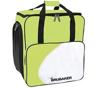 HENRY BRUBAKER - Zaino 'Lake Placid' per scarponi da sci, contiene tutto l'occorrente, compreso il casco, Adulto (Unisex), Green - Grün/Weiß