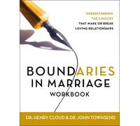 Henry Cloud John Townsend Boundaries in Marriage Workbook (Tascabile)