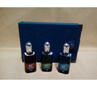 HENRY COTTONS MAN RED/GREEN/BLEU SET X3 MINI EAU DE TOILETTE X 7ML. VINTAGE RARE