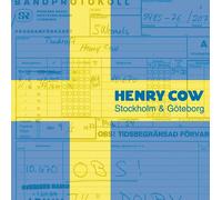 Henry Cow Stockholm and Goteborg (Vinyl LP) 12" Album