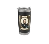Henry David Thoreau Bicchiere termico in acciaio inox doppia parete