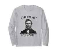 Henry David Thoreau Disobbedienza civile Maglia a Manica