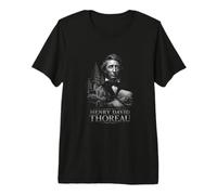 Henry David Thoreau Walden Maglietta Premium