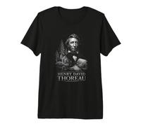 Henry David Thoreau Walden Trascendentalismo Maglietta Premium