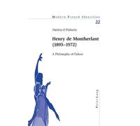 Henry De Montherlant (1895-1872) (Tascabile) Modern French Identities