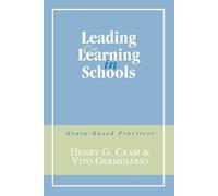 Henry G. Cram Vito Germinario Leading and Learning in Schools (Tascabile)