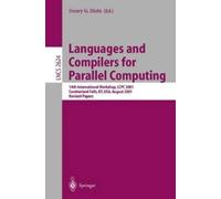 Henry Gordon Dietz Languages and Compilers for Parallel Computing (Tascabile)