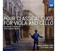 Henry Griesbach Four Classical Duos for Viola and Cello (CD) Album