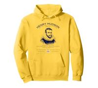 Henry Hudson Sea Explorer Navigator Passaggio a Nord-EST Felpa con Cappuccio