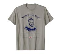 Henry Hudson Sea Explorer Navigator Passaggio a Nord-EST Maglietta