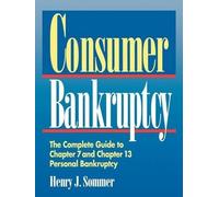 Henry J Sommer Consumer Bankruptcy (Copertina rigida)