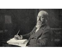 Henry James In His Study 1843-1916 - Scrittore americano dal libro The International Library of Famous LiteraturePublished In London 1900 Volume Xviii Poster Stampa (38 x 22)