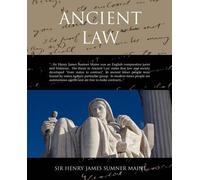 Henry James Sumner Maine Ancient Law (Tascabile)