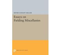 Henry Knight Miller Essays on Fielding Miscellanies (Tascabile)