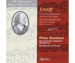 Henry Litolff Concertos Symphonies Nos. 3 and 5 (Bbc Scot Symp, Litton) (CD)