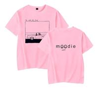 Henry Moodie The Good Old Days T-Shirt, T-Shirt A Maniche Corte per Adulti Girocollo Unisex Stile Street da Indossare Ogni Giorno in Tutte Le Stagioni Style Smart Cool,Rosa,XS