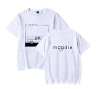 Henry Moodie The Good Old Days T-Shirt, T-Shirt A Maniche Corte per Adulti Girocollo Unisex Stile Street da Indossare Ogni Giorno in Tutte Le Stagioni Style Smart Cool,Bianca,L
