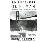 Henry Petroski To Engineer Is Human (Tascabile)