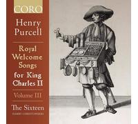 Henry Purcell Henry Purcell: Royal Welcome Songs for King Charles II - Volu (CD)