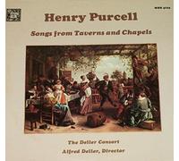 Henry Purcell - Songs From Taverns and Chapels - 12" vinyl LP - The Deller Consort MHS 4124
