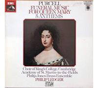 Henry Purcell / The King's College Choir Of Cambridge , The Academy Of St. Martin-in-the-Fields , Philip Jones Brass Ensemble , Philip Ledger - Funeral Music For Queen Mary - 5 Anthems - EMI - 1 c 065 - 02 825 Q, Die Stimme Seines Herrn - 1 c 065 - 02 825