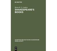 Henry R. D. Anders Shakespeare's books (Copertina rigida)