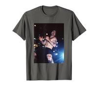 Henry Rollins Cantante e Comico Bandiera Nera di Andy Willsher Maglietta