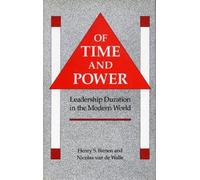 Henry S. Bienen Nicolas van de Walle Of Time and Power (Copertina rigida)