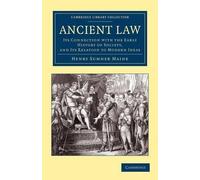 Henry Sumner Maine Ancient Law (Tascabile)