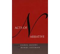 Henry Sussman Acts of Narrative (Copertina rigida)
