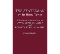 Henry Taylor The Statesman (Tascabile)