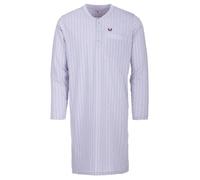Henry Terre Camicia da notte da uomo a maniche lunghe, taglia M-3XL, grigio., 3XL