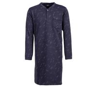 Henry Terre Camicia da notte termica da uomo, a maniche lunghe, design con bottoni, taglia M-3XL