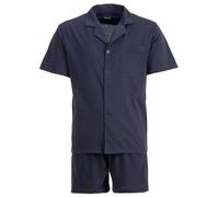 Henry Terre Pigiama da uomo Shorty Karl con motivo a croce, set M-5XL in cotone, pantaloncini e maniche corte, elegante design estivo, antracite., 4XL