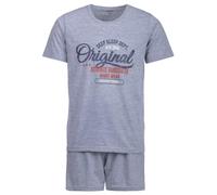 Henry Terre Shorty Original Authentic Nightwear - Pigiama da uomo, taglie forti, grigio., XXXXXL