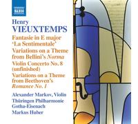 Henry Vieuxtemp Henry Vieuxtemps: Fantasie in E Major, 'La Sentimentale'/.. (CD)