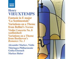 Henry Vieuxtemp Henry Vieuxtemps: Fantasie in E Major, 'La Sentimentale'/.. (CD)