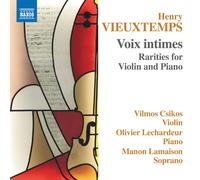 Henry Vieuxtemp Henry Vieuxtemps: Voix Intimes: Rarities for Violin and Pia (CD)