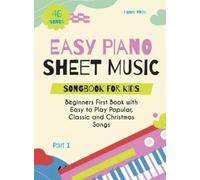 Henry White Easy Piano Sheet Music Songbook for Kids (Copertina rigida)