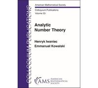 Henryk Iwaniec Emmanuel Kowalski Analytic Number Theory (Tascabile)