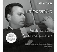 Henryk Szeryng Vivaldi: Four Seasons/Mozart: Violin Concerto No. 5 (CD) Album