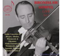 Henryk Wieniaws Bronislaw Gimpel: Live: Violin Concertos By Mozart, Sibeliu (CD)