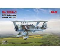 ICM 1/32 HS 123A-1 WWII GERMAN ATTACK AIRCRAFT (NEW MOLDS)