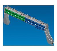 Hensel 4012591112846 - Morsetto per viti, connettore a innesto, multicolore, 1 pezzo