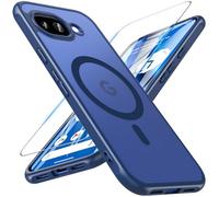 Hensinple Custodia magnetica per Google Pixel 10A con pellicola protettiva, custodia Pixel 10A compatibile con MagSafe e Pixelsnap di grado militare, antiurto, traslucida, opaca, sottile, protettiva